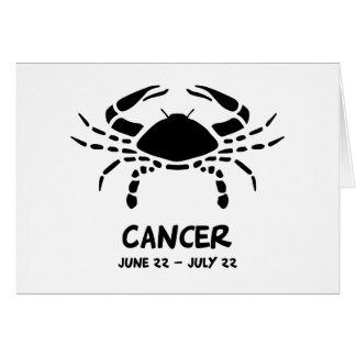 Muestra del zodiaco del cáncer