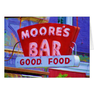 Muestra retra de la barra de Moore, Greencastle,