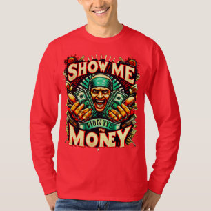 Muéstrame la camiseta de manga larga y básica de d