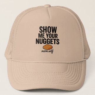 Muéstrame tus pepitas, gorro de camión negro