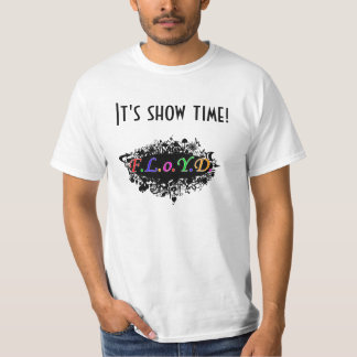 ¡Muestre la camiseta del tiempo!