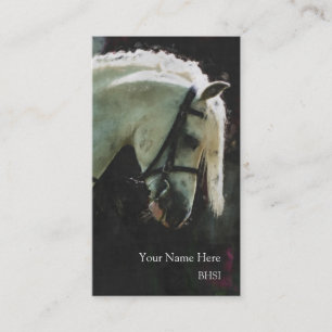 Muestre la tarjeta de visita del potro