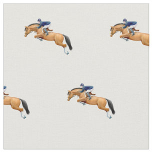 Muestre la tela de salto del Equestrian del