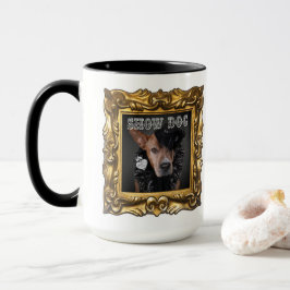 "Muestre taza del perro"
