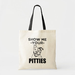 Muéstreme su Pitties la bolsa de asas divertida d
