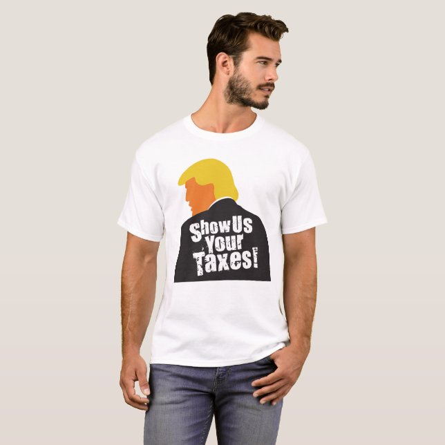 Muéstrenos su camiseta de los impuestos (Anverso completo)