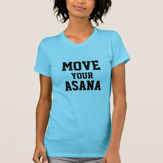 MUEVA CAMISETA DE LA YOGA DE ASANA
