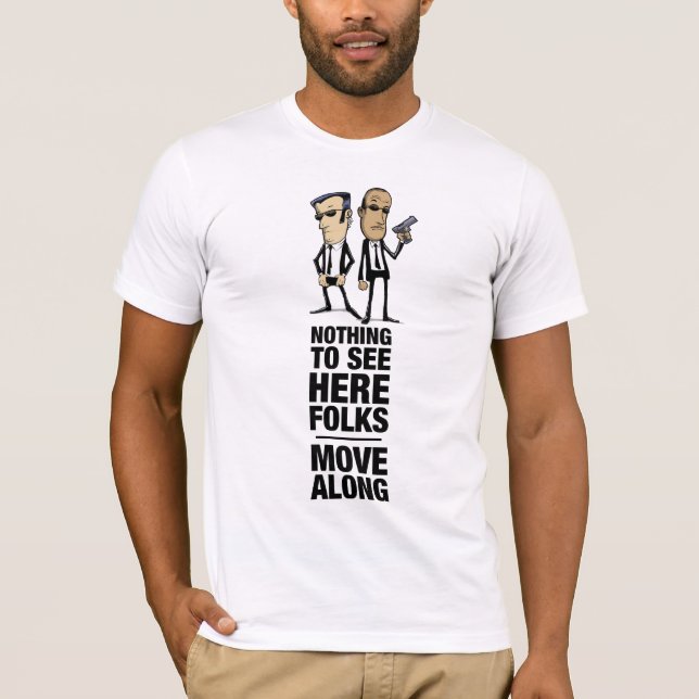 Muévase a lo largo de la camiseta (Anverso)