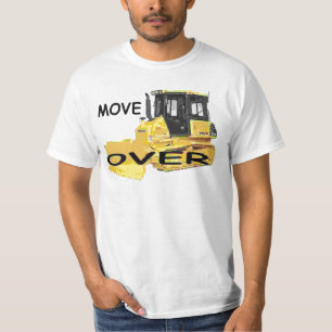 muévase sobre camiseta