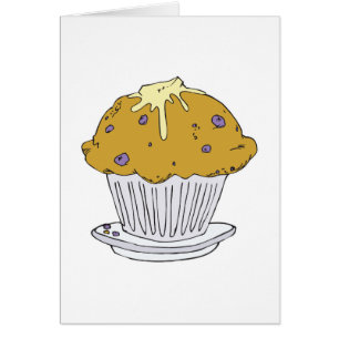 muffin de arándano de arándano