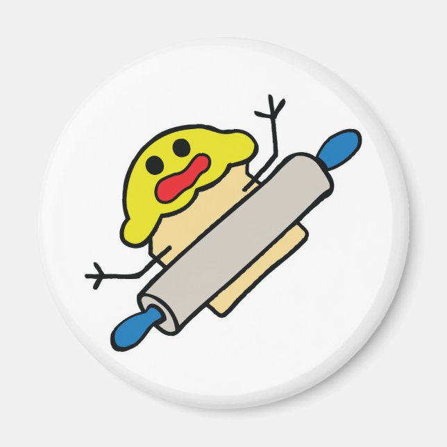 Muffin inflado - imán (Frente)