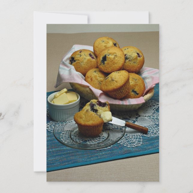 Muffins de arándano (Anverso)