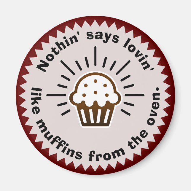 Muffins del imán óven (Frente)