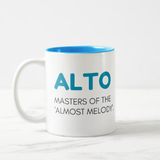 Mug Alto, taza de regalo alto, miembro del coro de