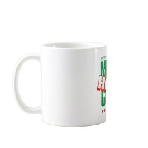 Mug de cerámica para navidades, Copa de vacaciones