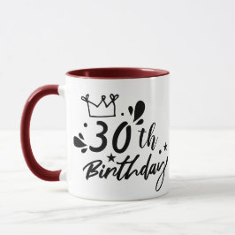 Mug de cumpleaños personalizada - Copa de café de