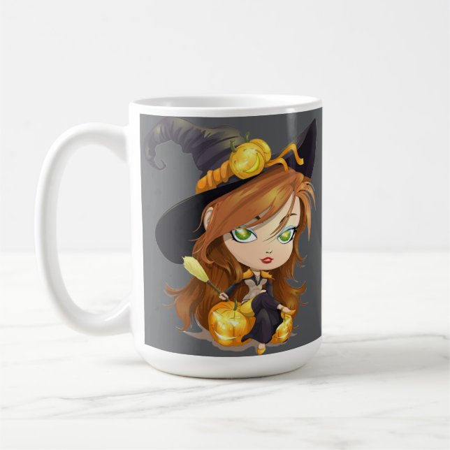 Mug de Halloween - Copa de café espeluznante y dul (Izquierda)