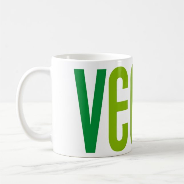Mug de la Copa Verde de Café (Izquierda)