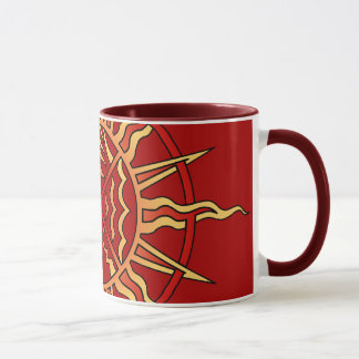 Mug de la Fuerza de Vida Nativa de la Copa de Arte