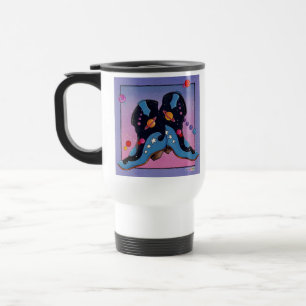 Mug de viajes, Copa - Boots Cowboy de medianoche