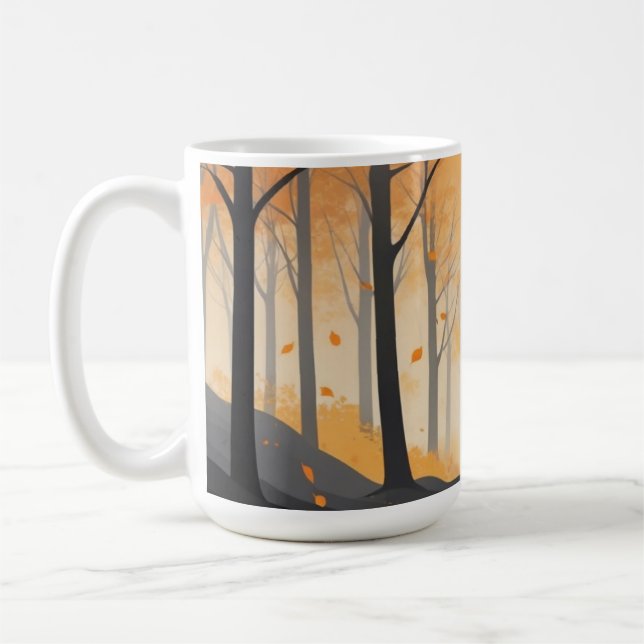 Mug Forestal de Otoño - Cosmopolita Copa de Café d (Izquierda)