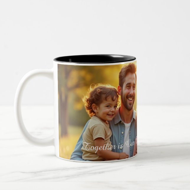 Mug fotográfico familiar personalizado - taza de c (Izquierda)