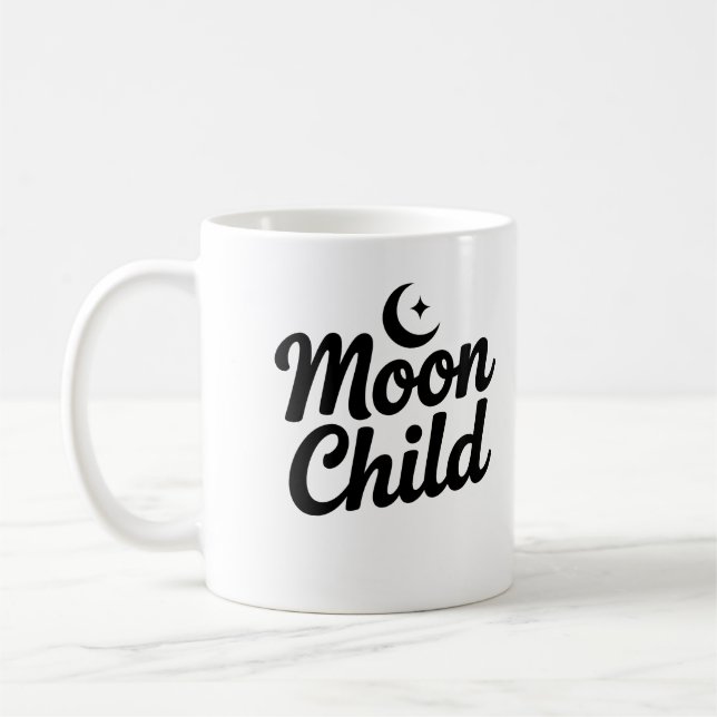 Mug infantil de la luna - Copa Crescent Moon (Izquierda)