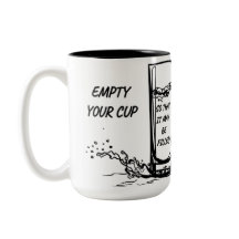 Mug inspiradora - Vacía tu taza