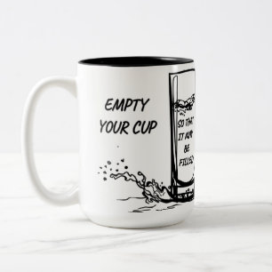 Mug inspiradora - Vacía tu taza