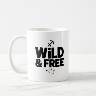 Mug salvaje y libre - Copa de café Zodiaco Sagitta