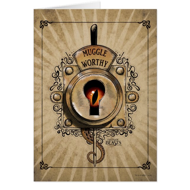 MUGGLE WORTHY™ Lock (Frente)