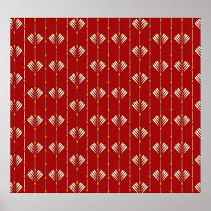 Mughal digital: Obra de arte de la planta textil.