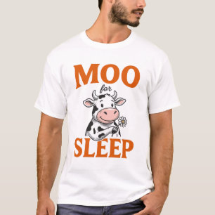 Mugido Por Sueño Vaca Linda Diseño De Camiseta Vin