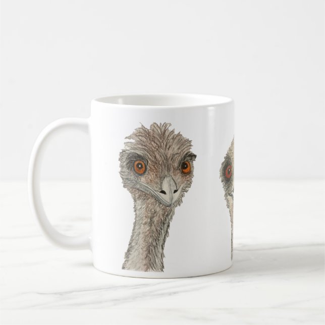 Mugre de la Copa de Aves de la Emu Blanca (Izquierda)
