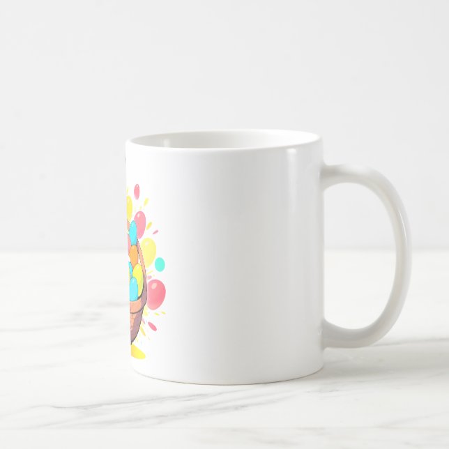Mugre de Pascua y taza (Derecha)