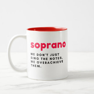 Mugre de regalo de Soprano, taza de regalo gracios