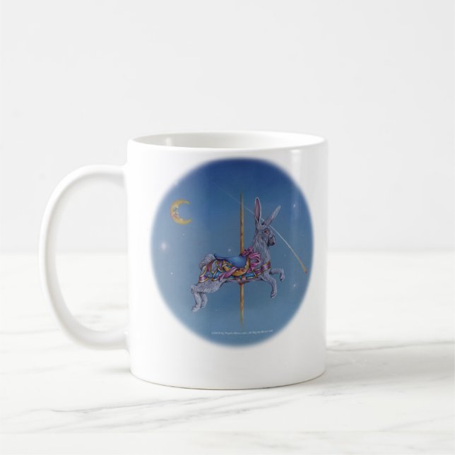 Mugs, tazas - Conejo de carrusel (Izquierda)