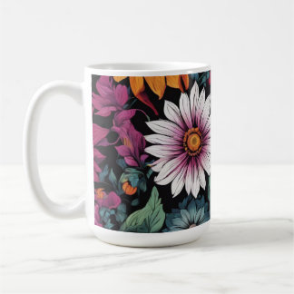 Mugs y tazas de papel tapiz de flores