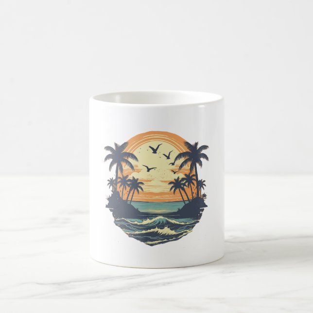 Mugs y tazas de vacaciones de verano (Centro)