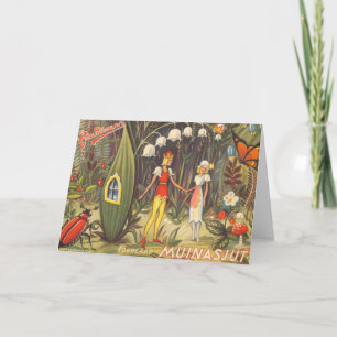 Muinasjutt o tarjeta del cuento de hadas