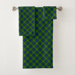 Muir Moore tartán verde azulado a cuadros