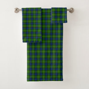 Muir Moore tartán verde azulado a cuadros