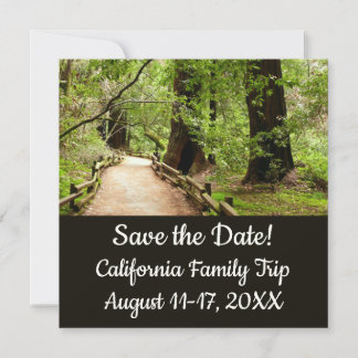 Muir Woods Ruta II Naturaleza Guardar fecha