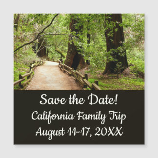 Muir Woods Ruta II Naturaleza Guardar fecha