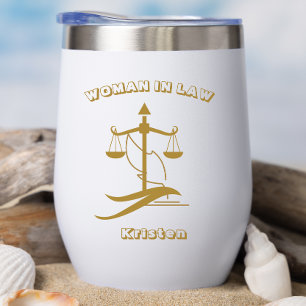 Mujer Abogada Estudiante de Derecho Personalizada