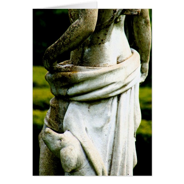 Mujer adulta con tarjeta de humor (Frente)