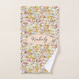 mujer amarilla de color pastel