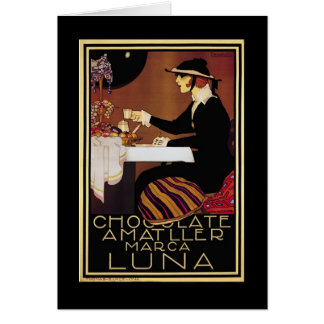 Mujer Amatller de chocolate