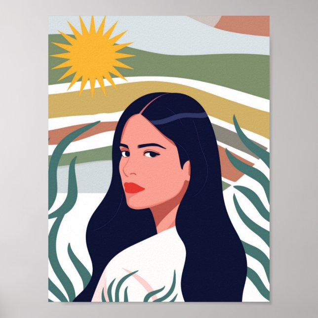 Mujer Arte Sol del Desierto (Frente)