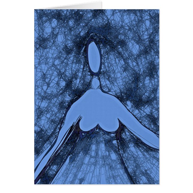Mujer azul (Frente)